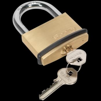 Image of Sealey Brass Padlock 60mm Standard