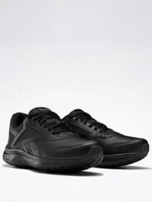 Image of Reebok Walk Ultra 7.0 Dmx Max Shoes, Black/Grey/Blue, Size 3.5, Women
