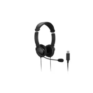 Image of Kensington Classic USB-A Headset with Mic and Volume Control