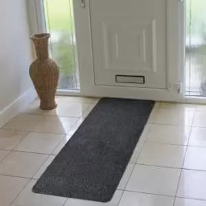 Image of JVL Tanami Doormat Charcoal