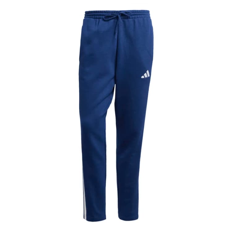 Image of Adidas SPORTSWEAR Essentials 3-Stripes Straight Joggers in Fleece blue Men XS;L;XXL