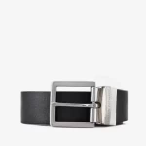 Image of Armani Exchange Mens Belt - Black/Navy - W32/L32