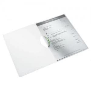 Image of Leitz WOW ColorClip. Polypropylene. 30 sheet capacity. A4. Green -