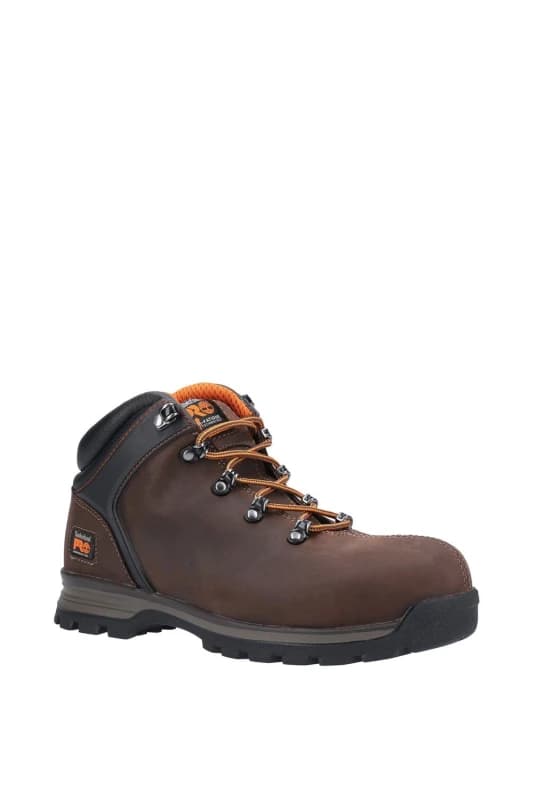 Image of Timberland Pro Splitrock XT Water Resistant Safety Boots in Brown, Size 9 Leather 42096-78651 Workwear & Safety > Safety Boots