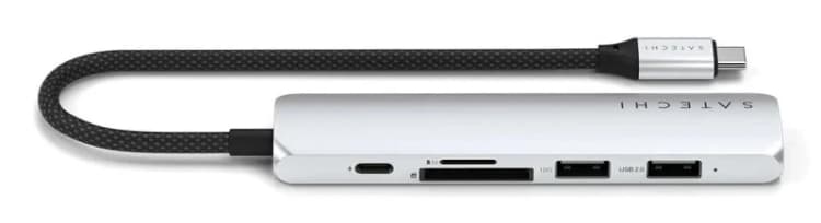 Image of Satechi ST-P6SS interface hub USB Type-C 10000 Mbps Silver