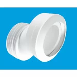 Image of McAlpine Macfit 40mm Offset WC Connector MAC-4A - 783640
