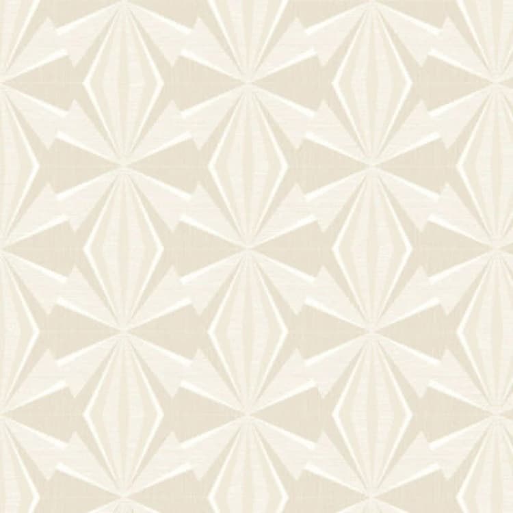 Image of Hoopla Walls Sunray Diamond Beige 10M Wallpaper Matt Smooth