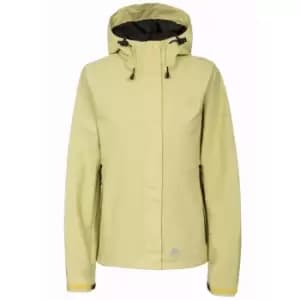 Image of Trespass Womens/Ladies Miyake Hooded Waterproof Jacket (XXS) (Limelight)