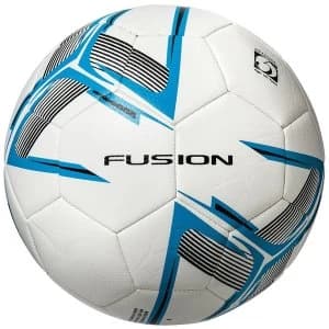 Image of Precision Fusion Training Ball White/Cyan Blue/Black - Size 3