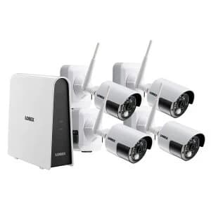 Image of Lorex CCTV 6 Channel 1080p HD 2MP DVR Wire-Free 1TB DVR + 4 x 2MP HD Wire-Free Cameras
