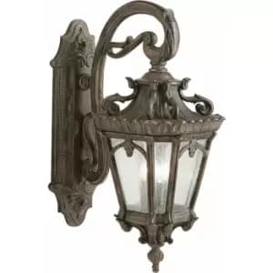 Image of Loops - Outdoor IP44 3 Bulb Wall Light Londonderry LED E14 60W d01836
