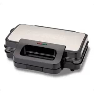 Image of Tower T27034 Deep Filled Waffle Maker - Black and Silver