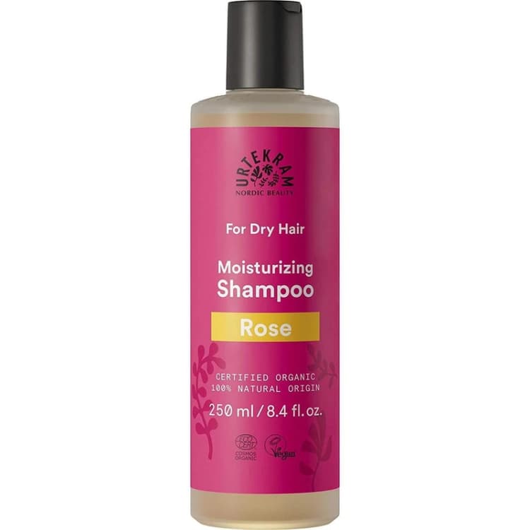 Image of Urtekram Organic Rose Shampoo for Dry Hair 250ml