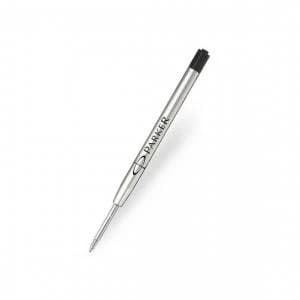 Image of Parker Quink Ballpoint Pen Fine Nib Refill Cartridge Black 1950367