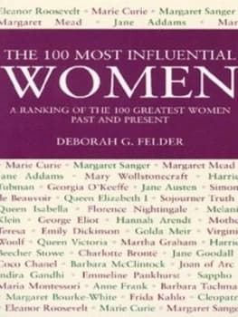 Image of The 100 Most Influential Women by Deborah Felder Paperback