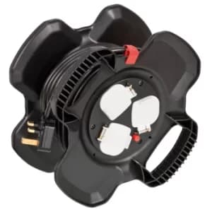 Image of Brennenstuhl 1169723150 Rubber Cable Reel 15m H05VV-F3G1.6