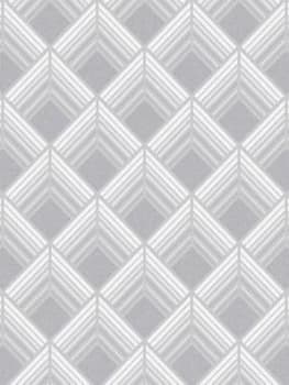 Image of Boutique Trifina Geo Silver Wallpaper