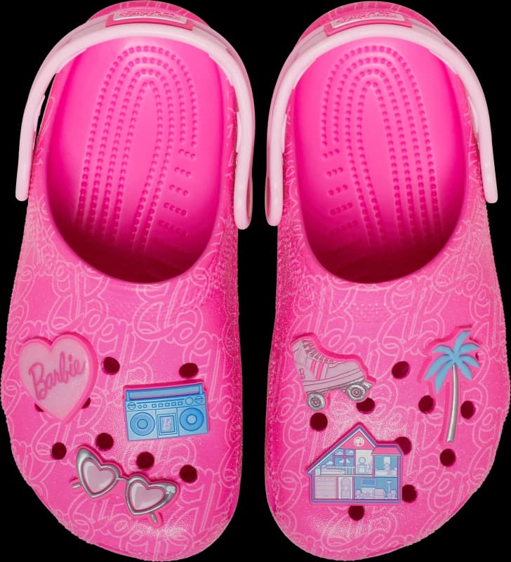 Image of Crocs Kids Barbie Classic Clogs Multi J1