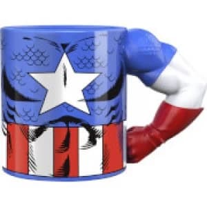 Image of Meta Merch Marvel Captain America Arm Mug
