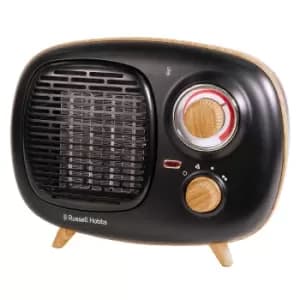 Image of Russell Hobbs RHRETPTC2001WDB 1.5kW Ceramic Scandi Heater - Wood/Black