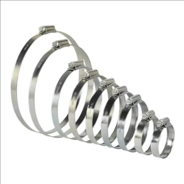Image of Genuine SEALEY SHCS2 Hose Clip Assortment 26pc Ø44-160mm Zinc Plated