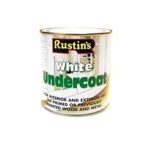 Image of Rustins White Undercoat 500ml