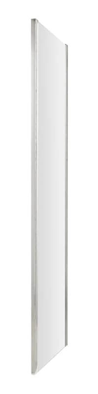 Image of Balterley Sonic 1000mm Shower Side Panel & 8mm Safety Glass & Easyfit - Chrome in Silver Silver Unisex