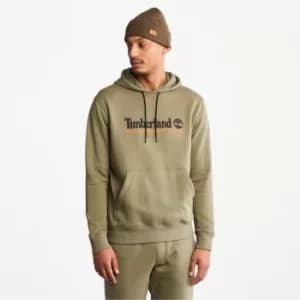 Image of Timberland Wind, Water, Earth And Sky Hoodie For Men In Green Grey, Size XL