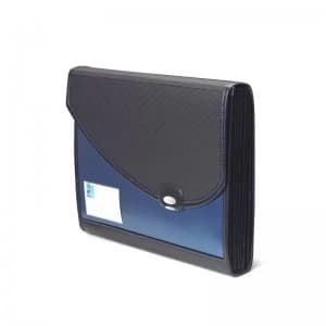 Image of Rapesco Blue Designer A4+ Expanding File 7-Part Polypropylene