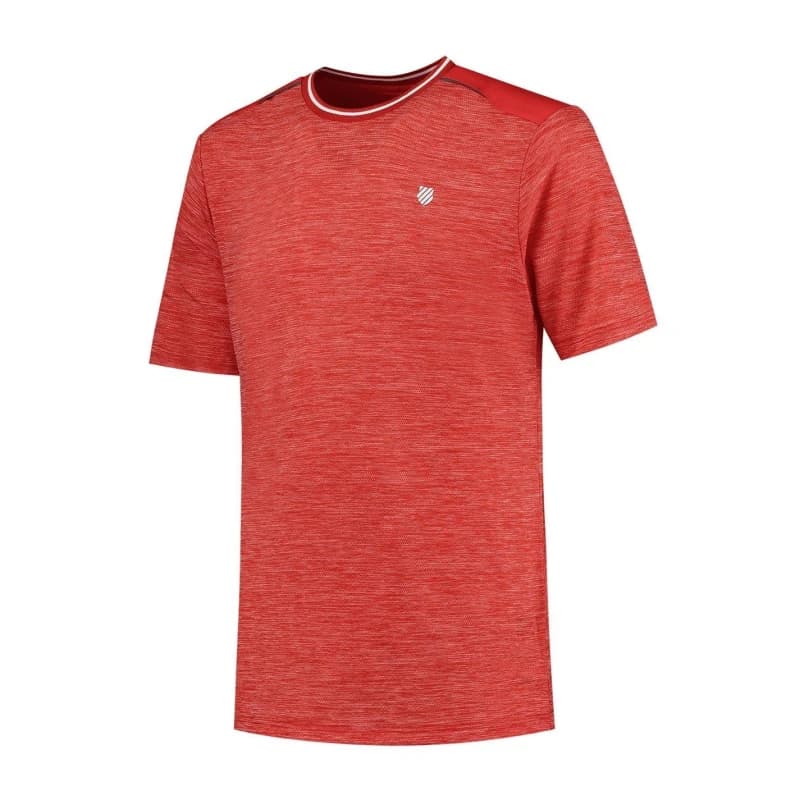 Image of K Swiss Hypcrt Tee - Red Red S