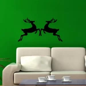 Image of KBSNOEL-19 Black Decorative Wall Sticker