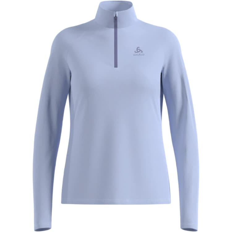 Image of Odlo Besso Half Zip Fleece Top Blue Heron female 8 (XS)