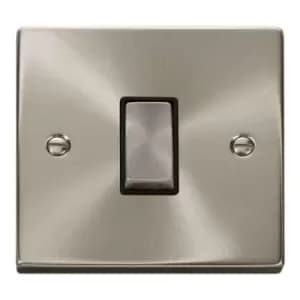 Image of Satin Chrome 1 Gang Intermediate Switch - VPSC425BK - 217250
