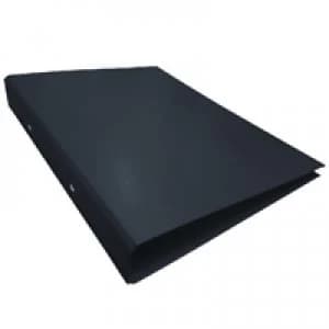 Image of Nice Price Black A4 2-Ring Ring Binder Pack of 10 WX02005
