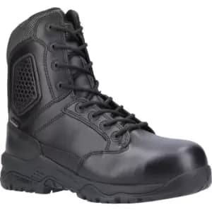 Image of Magnum Strike Force 8.0 Mens Leather Uniform Safety Boots (9 UK) (Black)