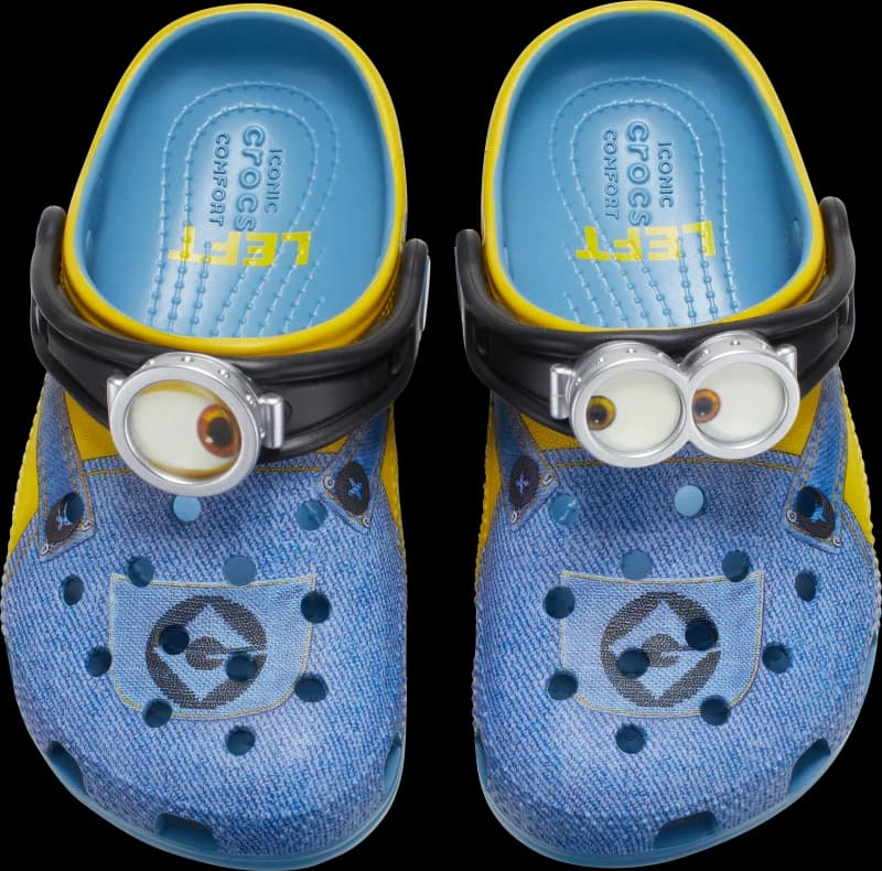 Image of Crocs Kids Toddlers Minions Clogs Black C4