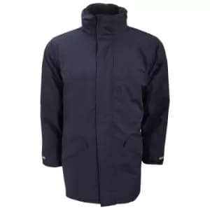 Image of Result Mens Core Winter Parka Waterproof Windproof Jacket (2XL) (Navy Blue)