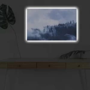 Image of 4570DHDACT-082 Multicolor Decorative LED Lighted Canvas Painting
