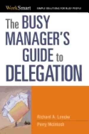 Image of busy managers guide to delegation
