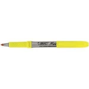 Image of Original Bic Marking Permanent Marker Pen Fine Tip Soft Grip