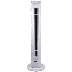 Image of Ds tower fan w 7.5h timer whi