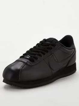 Image of Nike Cortez Basic Leather - Black, Size 12, Men