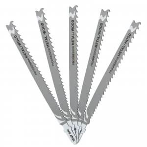Image of DEWALT T345XF HCS Progressor Tooth Jigsaw Blades Pack of 5