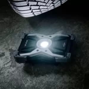 Image of Brennenstuhl - LED Mobile Floodlight Rechargeable RUFUS 30 W 15CRI 96 2700 ml - Black