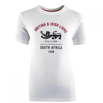 Image of Canterbury British and Irish Lions Graphic T Shirt Junior - White