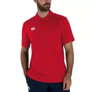 Image of Canterbury Mens Club Dry Polo Shirt (XXL) (Navy)