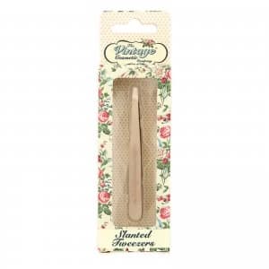 Image of The Vintage Cosmetic Company Slanted Tweezers - Rose Gold