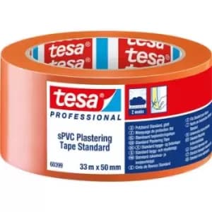 Image of tesa SPVC 60399-00001-01 Plastering tape tesa Professional Orange (L x W) 33 m x 50 mm
