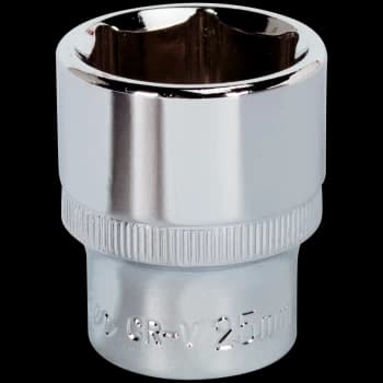 Image of Sealey 1/2" Drive Hexagon WallDrive Socket Metric 1/2" 25mm