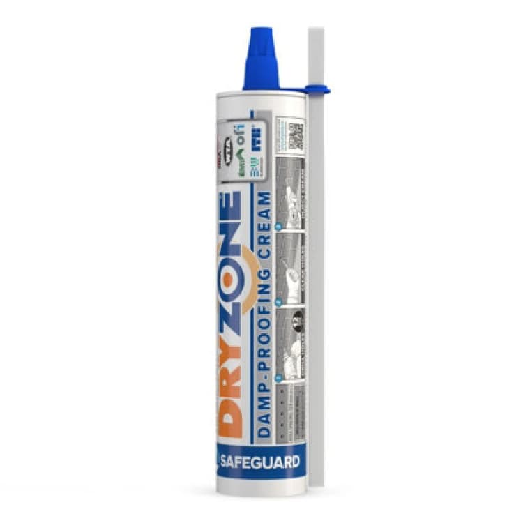 Image of Dryzone Damp Proofing Cream (Dpc) - 310Ml - High-Strength Injection Cream For Rising Damp Treatment. Bba & Wta Approved